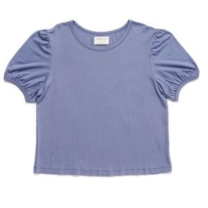 Jackson Rowe Route Tee- Smokey Blue, Size Large